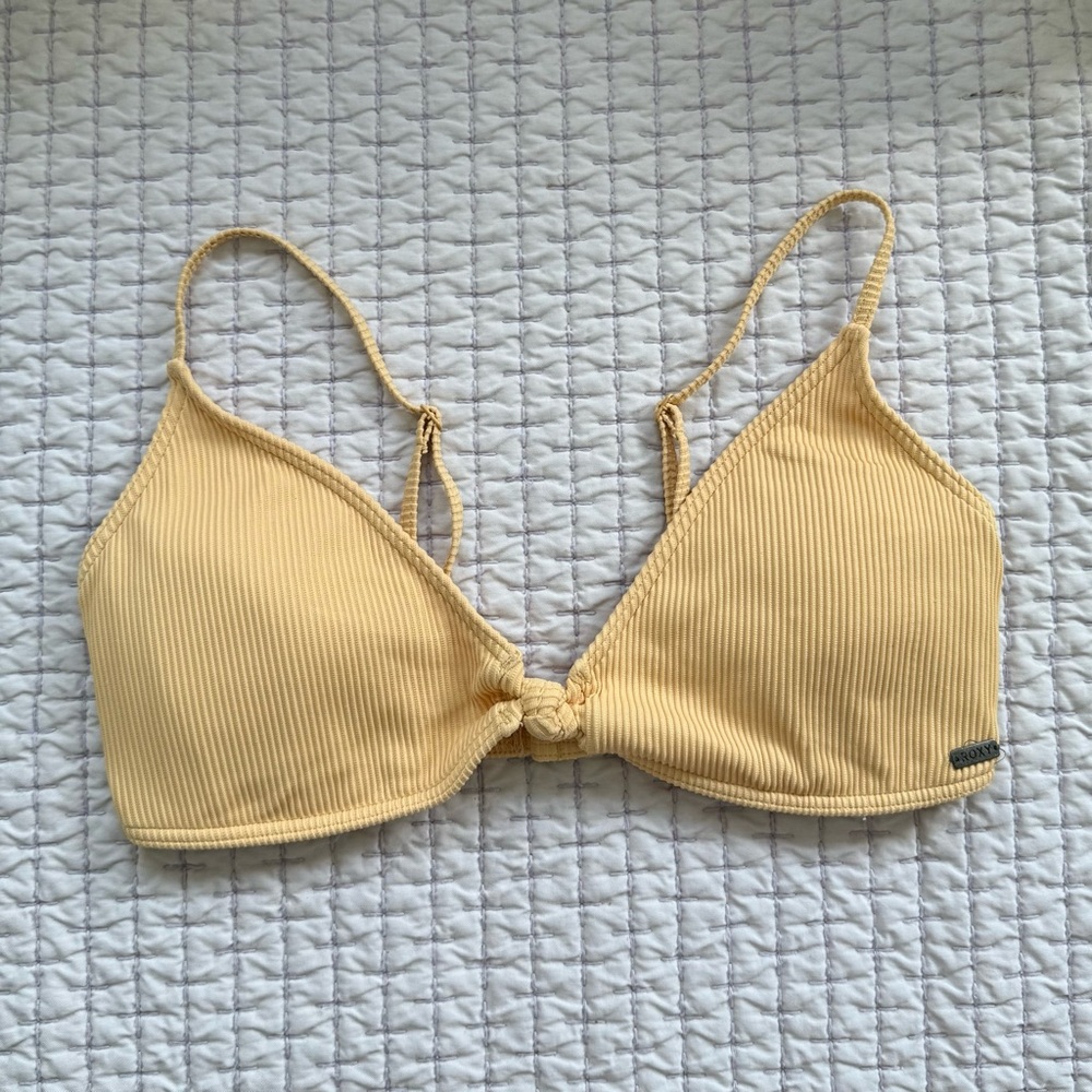 Roxy Ribbed Bikini Top